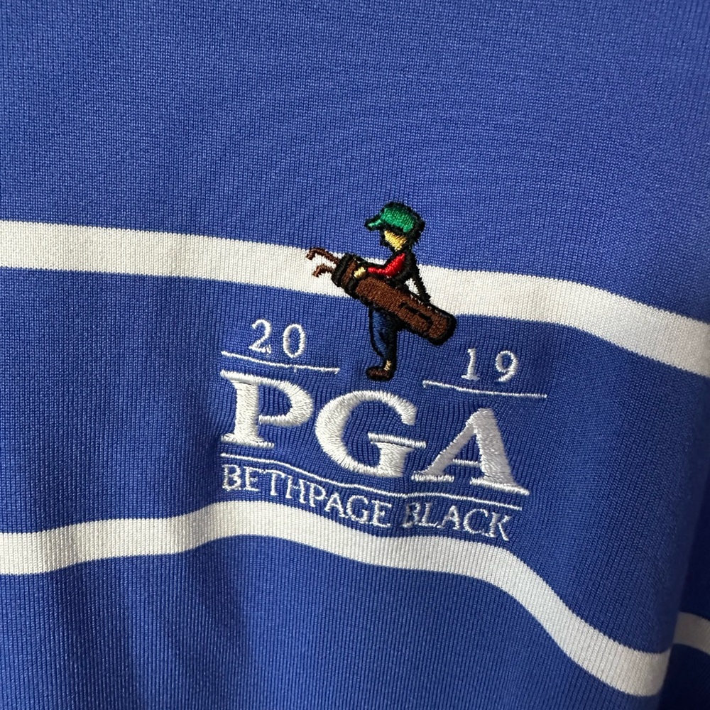 Ralph Lauren turtleneck Golf long sleeve shirt from Bethpage black